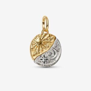 Pandora Sun and Moon Medallion Charm
